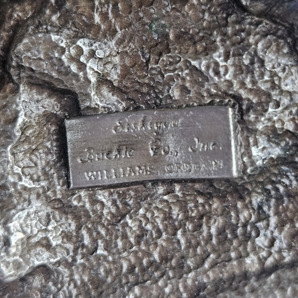 Siskiyou White Tail Deer Bow Hunting Belt Buckle Bergamot Brass Works USA Made - Picture 11 of 12